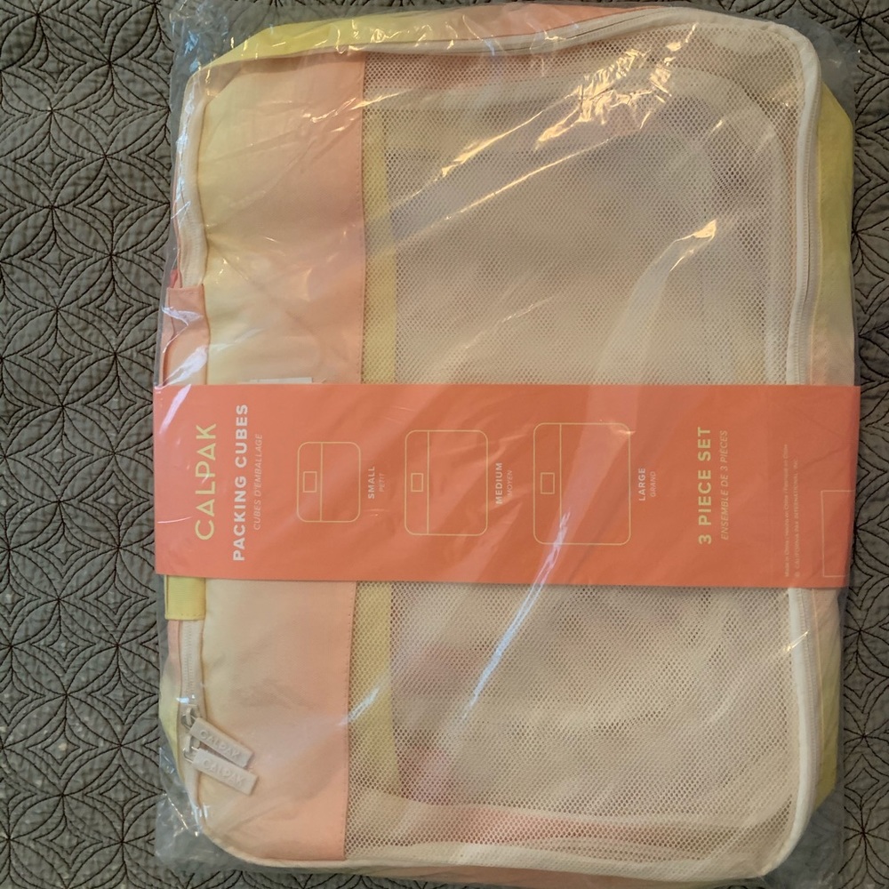 Calpak packing cubes